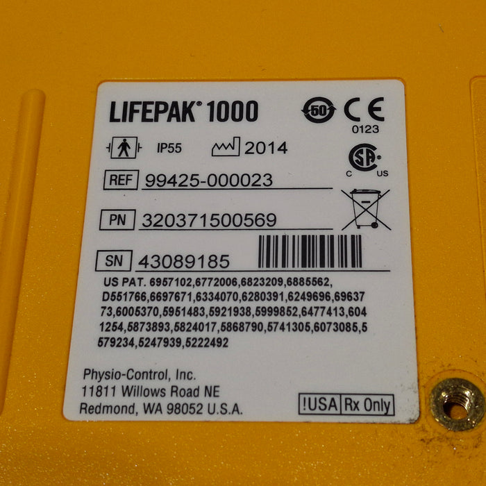 Physio-Control LifePak 1000 AED