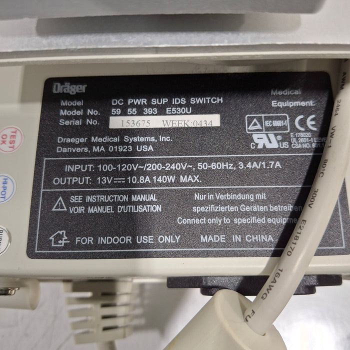 Draeger Medical Infinity Delta Patient Monitor