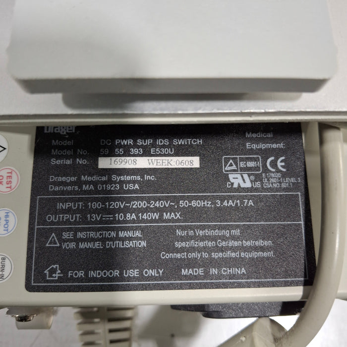 Draeger Medical Infinity Delta Patient Monitor