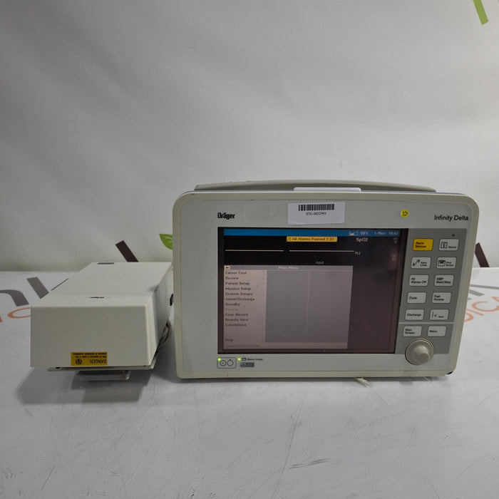 Draeger Medical Infinity Delta Patient Monitor