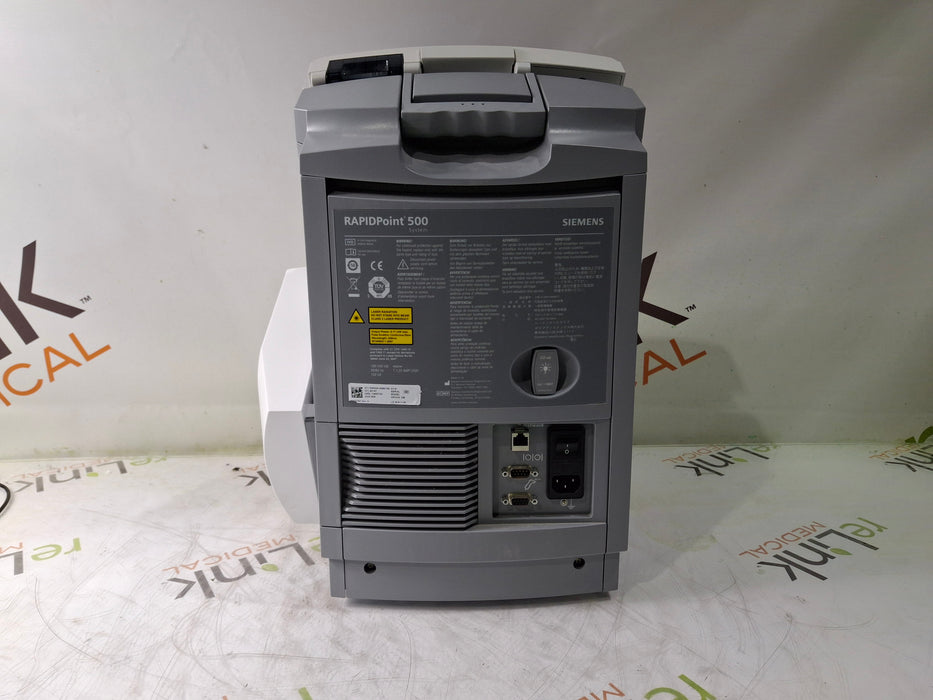 Siemens Rapidpoint 500 Blood Gas Analyzer