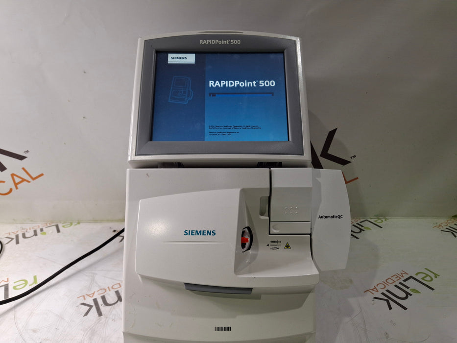 Siemens Siemens Rapidpoint 500 Blood Gas Analyzer Clinical Lab reLink Medical