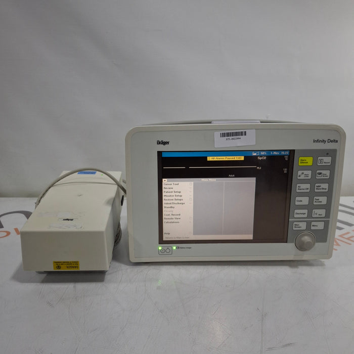 Draeger Medical Infinity Delta Patient Monitor