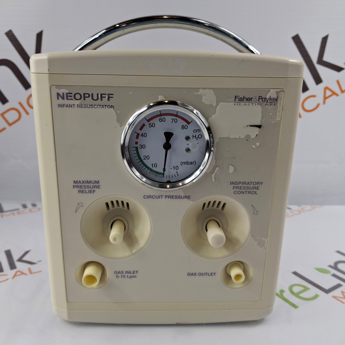 Neopuff Setup Fisher & Paykel Neopuff Infant T-Piece Resuscitator — reLink Medical