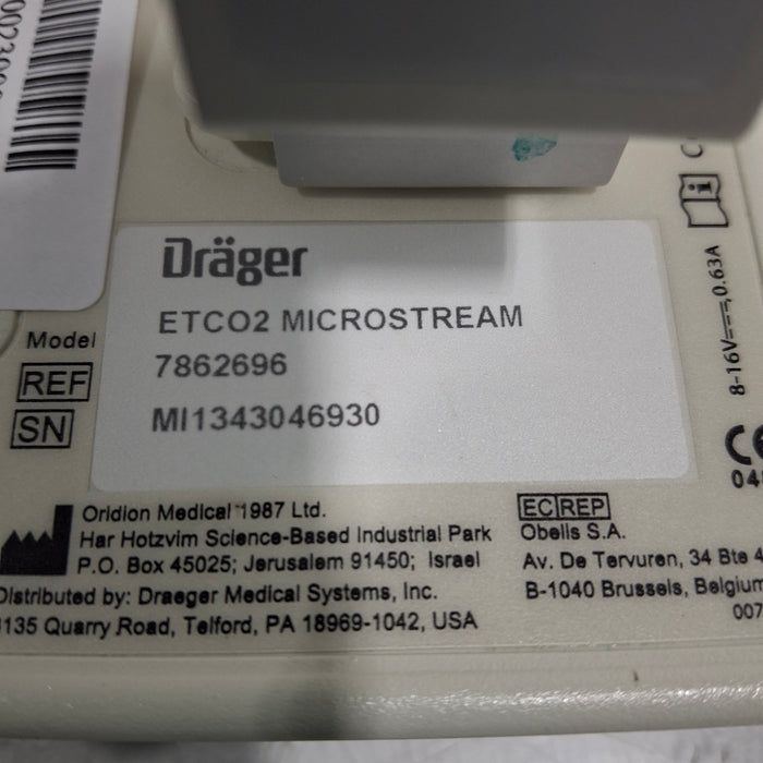 Draeger Medical etCO2 Microstream SmartPod