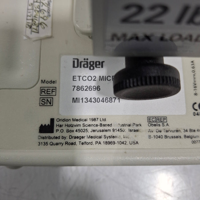 Draeger Medical etCO2 Microstream SmartPod