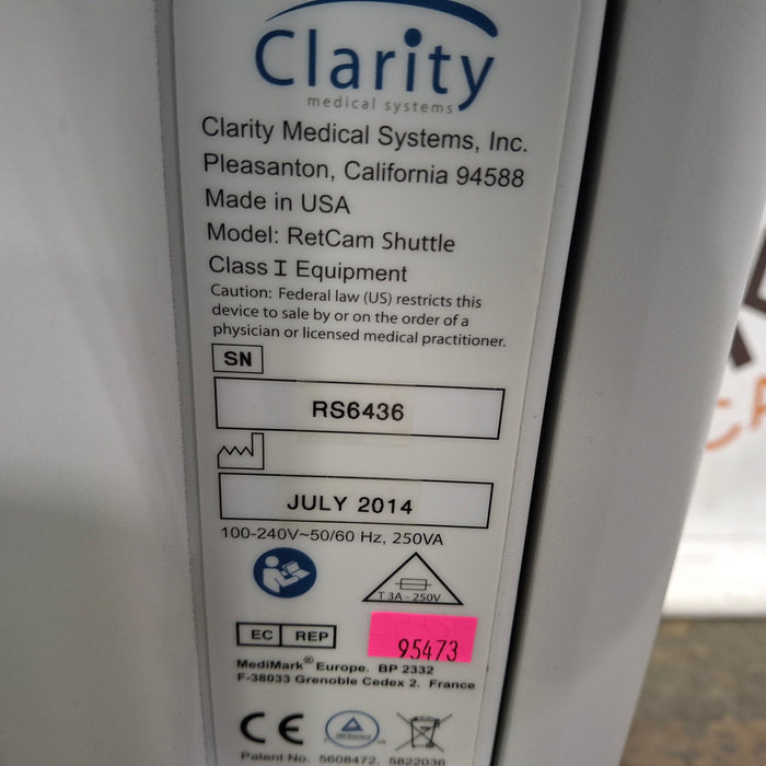 Clarity Medical RetCam Shuttle