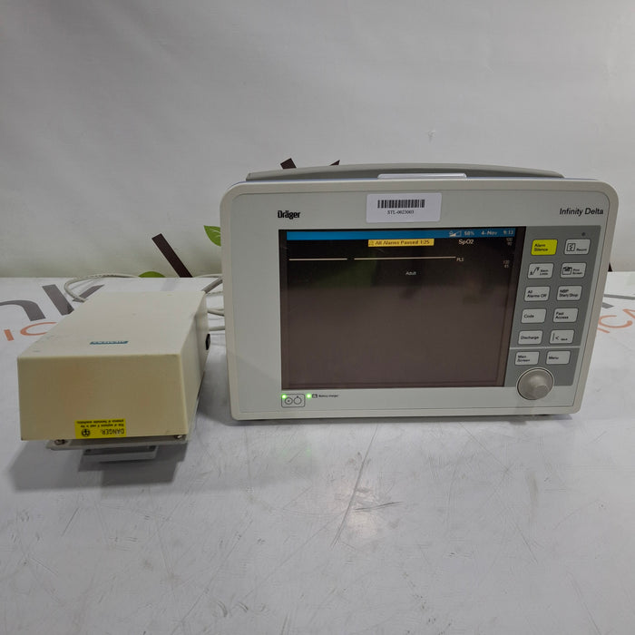 Draeger Medical Infinity Delta Patient Monitor