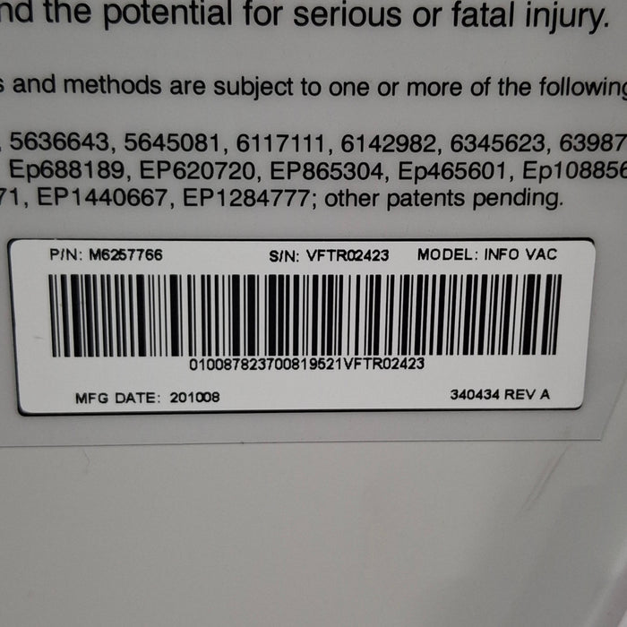 KCI INFOV.A.C. Negative Pressure Wound Therapy System