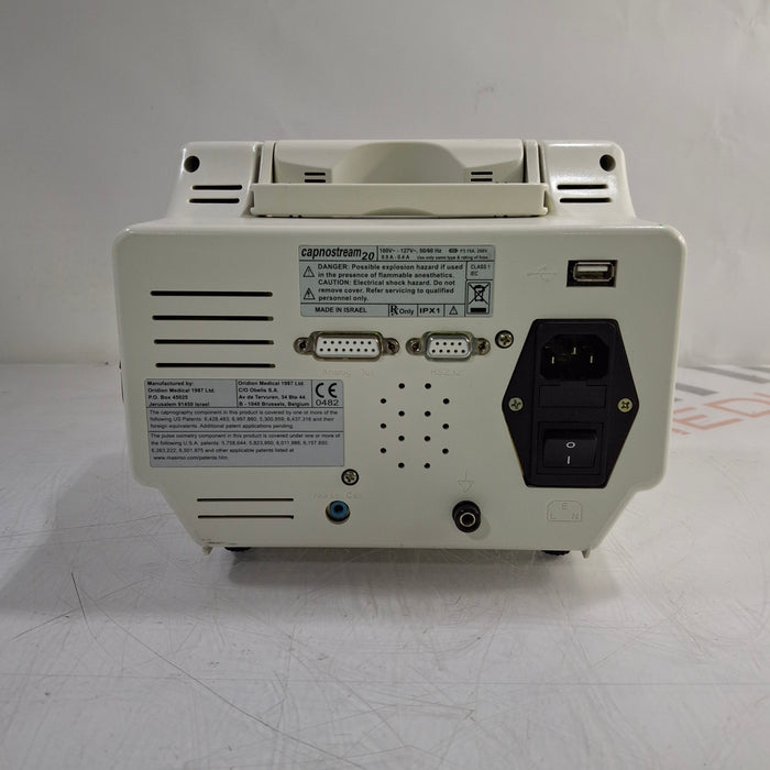 Oridion Capnostream 20 CAPNOGRAPHY MONITOR