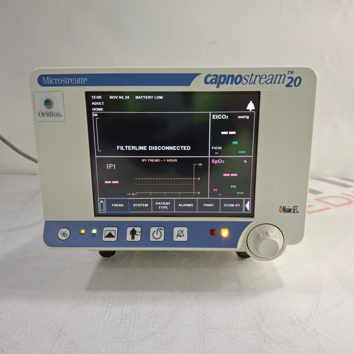 Oridion Capnostream 20 CAPNOGRAPHY MONITOR