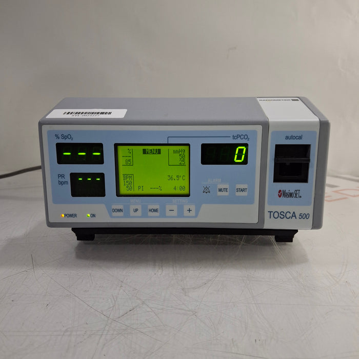 Radiometer Tosca 500 PCO2 Oximeter Monitor