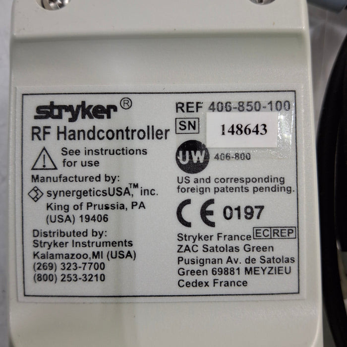 Stryker RF Multigen 0406-900-000 Radiofrequency Generator