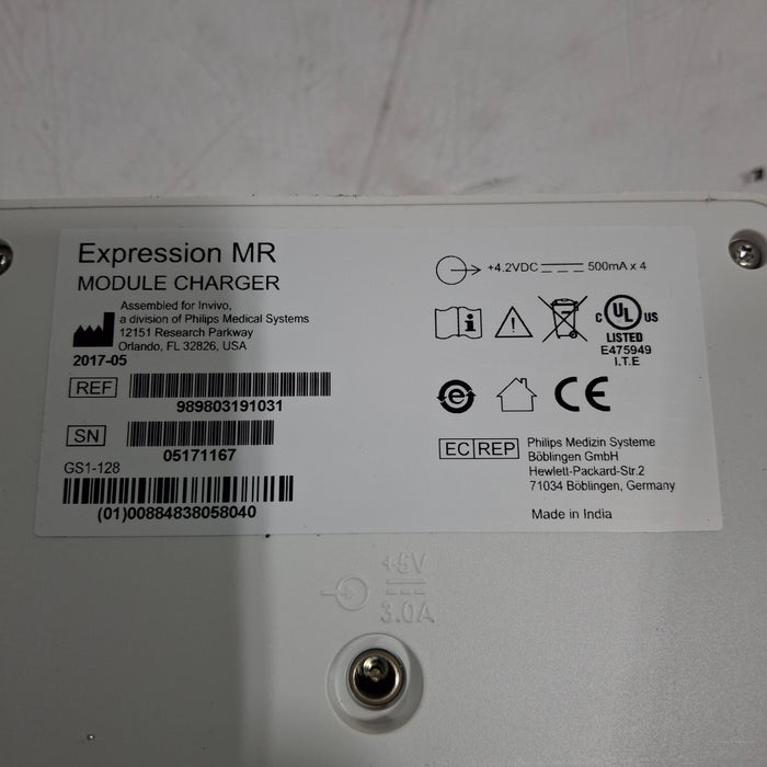 Invivo MDE Expression MR Module Charger