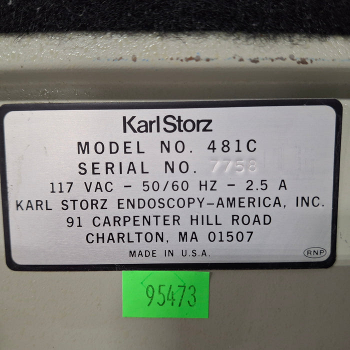 Karl Storz 481C Miniature Light Source