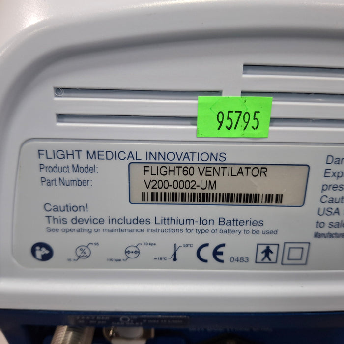 Flight Medical Innovations Flight 60 Turbine Ventilator