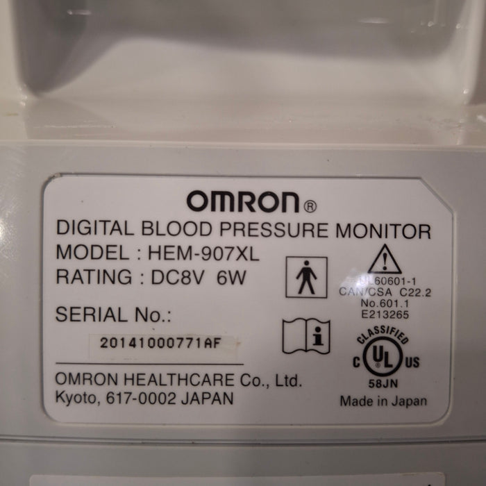 Omron HEM-907XL Blood Pressure Monitor