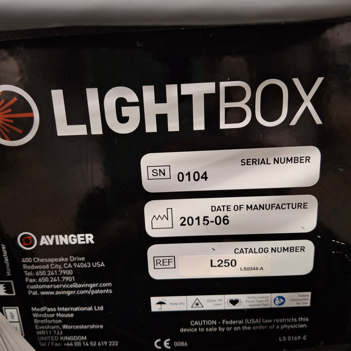 Avinger LightBox L250 Intravascular Imaging System