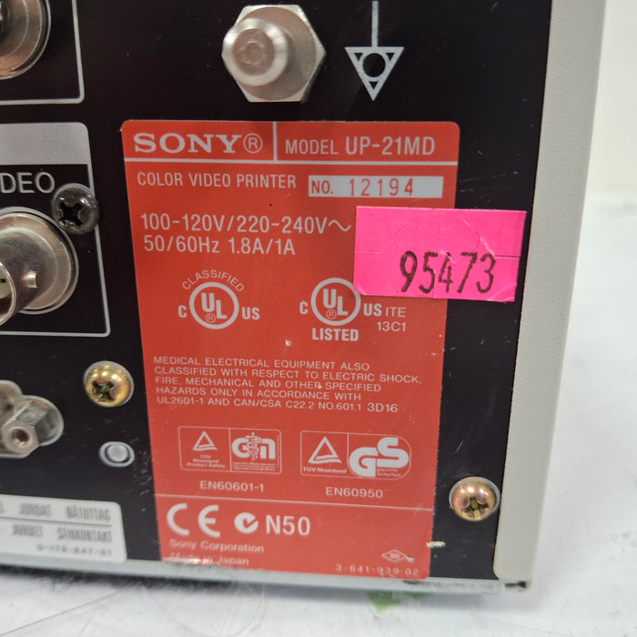 Sony UP-21MD Video Graphic Printer