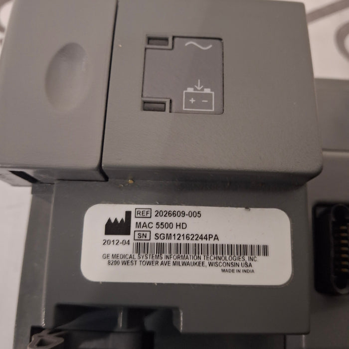 GE Healthcare MAC 5500 HD ECG without CAM Module