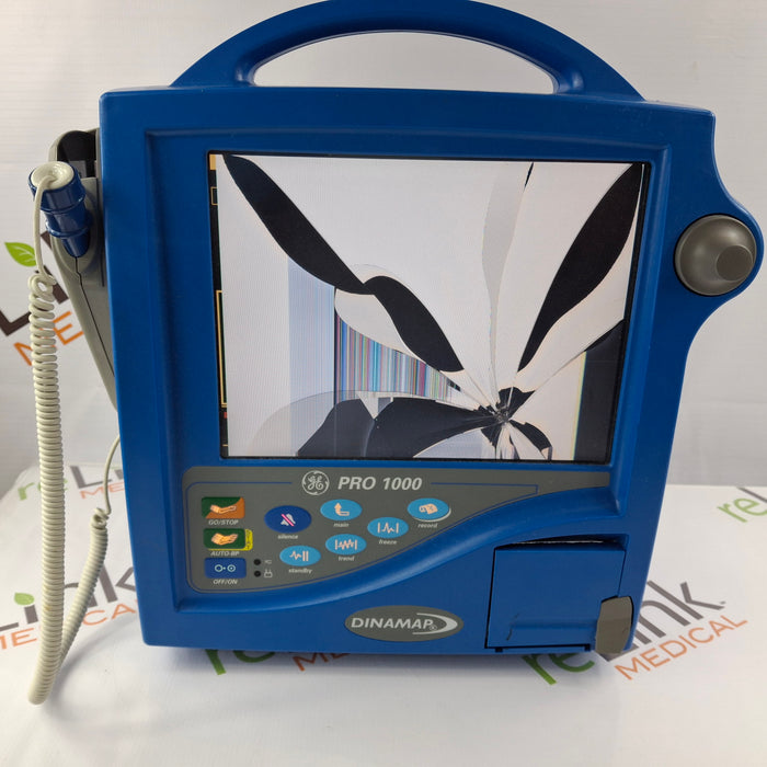 GE Healthcare GE Healthcare Pro 1000 Vital Signs Monitor Patient Monitors reLink Medical