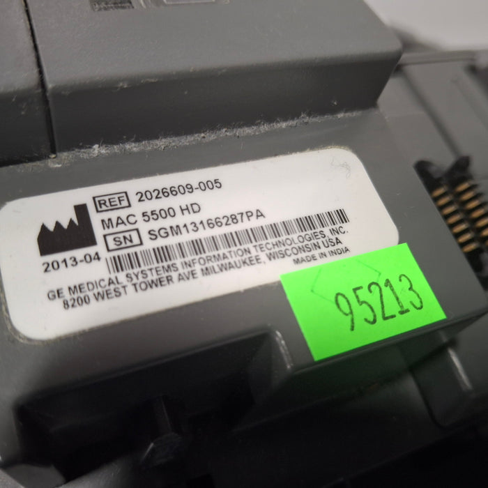 GE Healthcare GE Healthcare MAC 5500 HD with CAM Module ECG System Cardiology reLink Medical