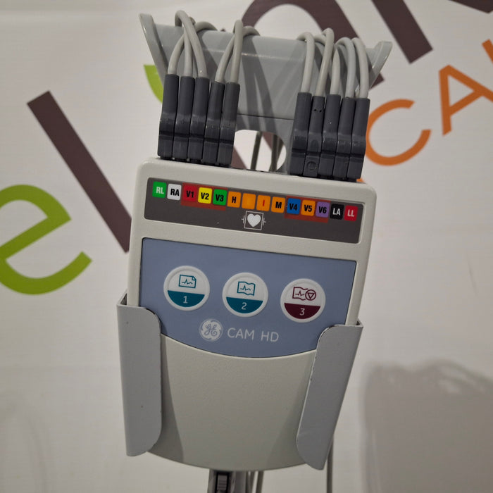 GE Healthcare MAC 5500 HD with CAM Module ECG System