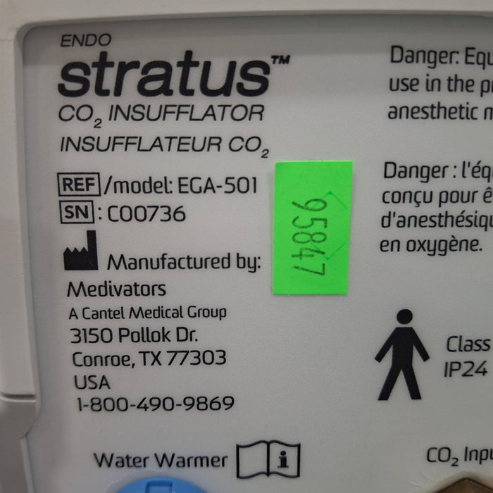 Medivators Endo Stratus EGA-501 Insufflator