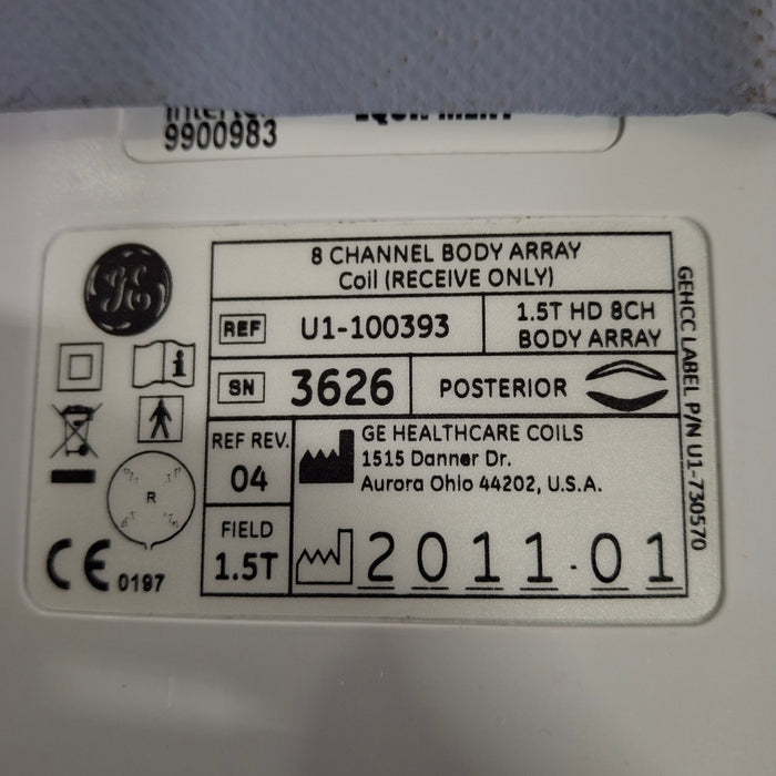 GE Healthcare 1.5T HD 8CH Body Array Coil