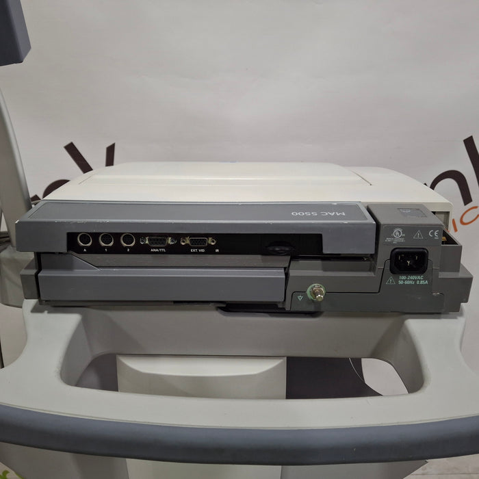 GE Healthcare MAC 5500 with CAM Module ECG System