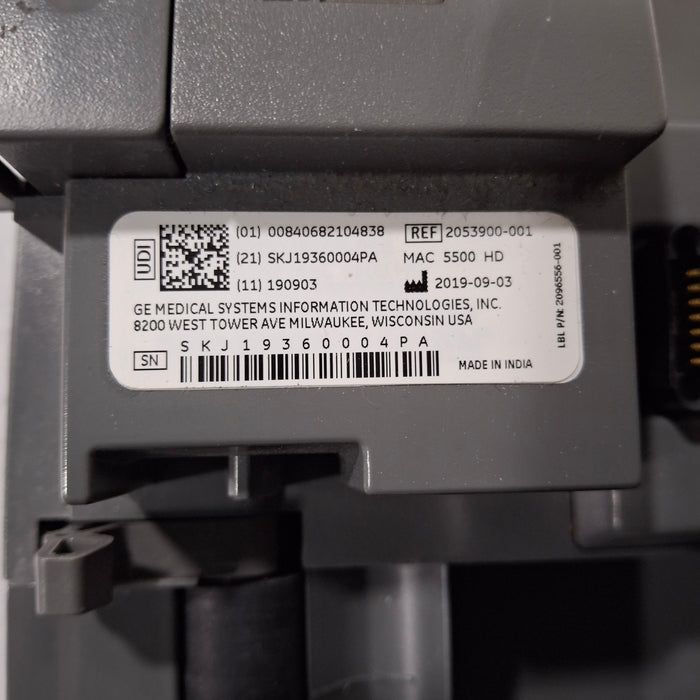 GE Healthcare GE Healthcare MAC 5500 HD without CAM Module ECG System Cardiology reLink Medical