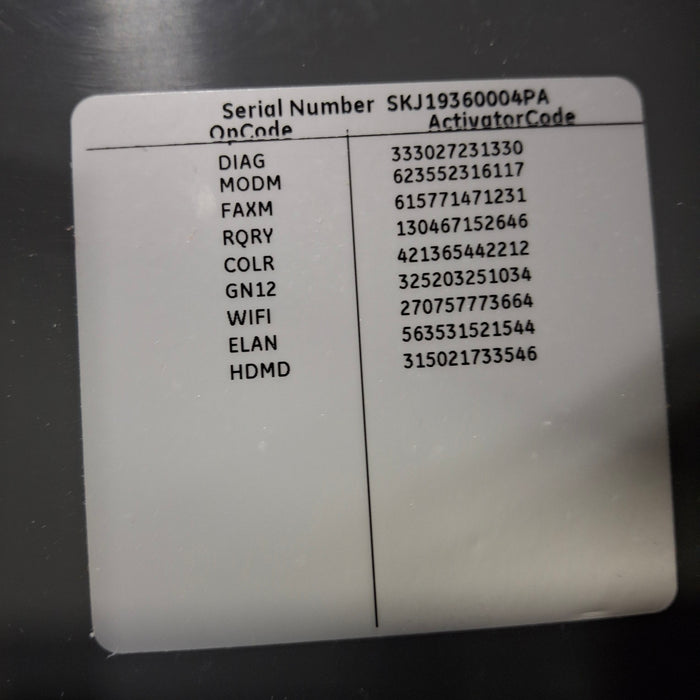 GE Healthcare GE Healthcare MAC 5500 HD without CAM Module ECG System Cardiology reLink Medical