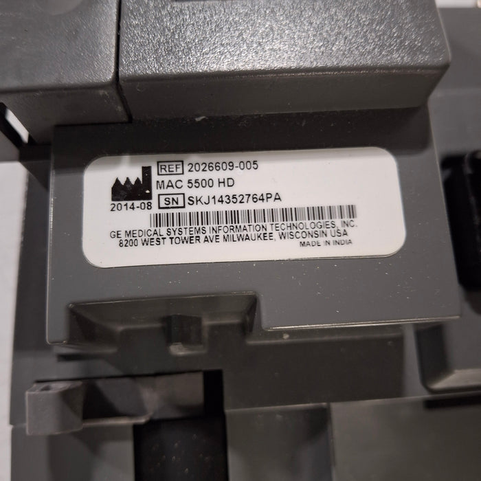 GE Healthcare GE Healthcare MAC 5500 HD without CAM Module ECG System Cardiology reLink Medical