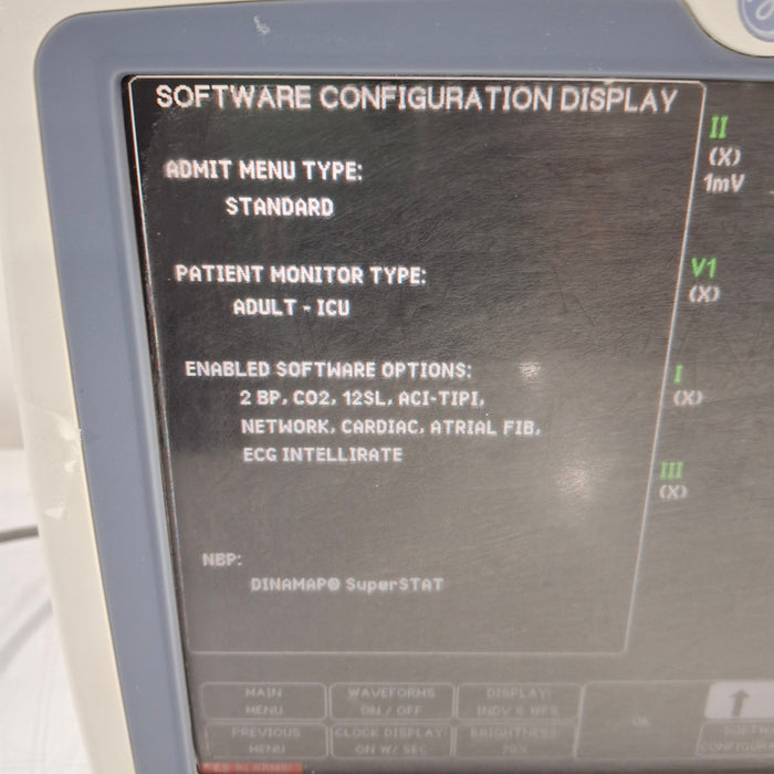 GE Healthcare Dash 5000 - Masimo SpO2 Patient Monitor