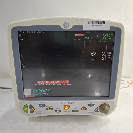 GE Healthcare GE Healthcare Dash 5000 - Masimo SpO2 Patient Monitor Patient Monitors reLink Medical