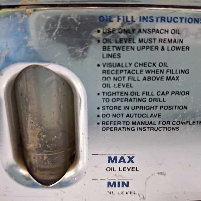 Anspach Anspach AutoLube III Footswitch Surgical Equipment reLink Medical