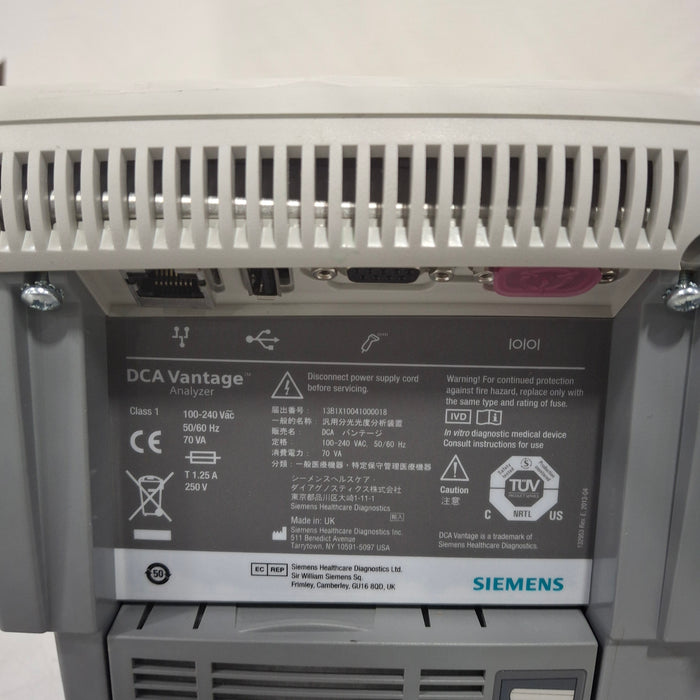 Siemens DCA Vantage Analyzer