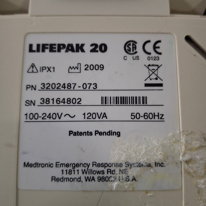 Physio-Control LifePak 20 Defib