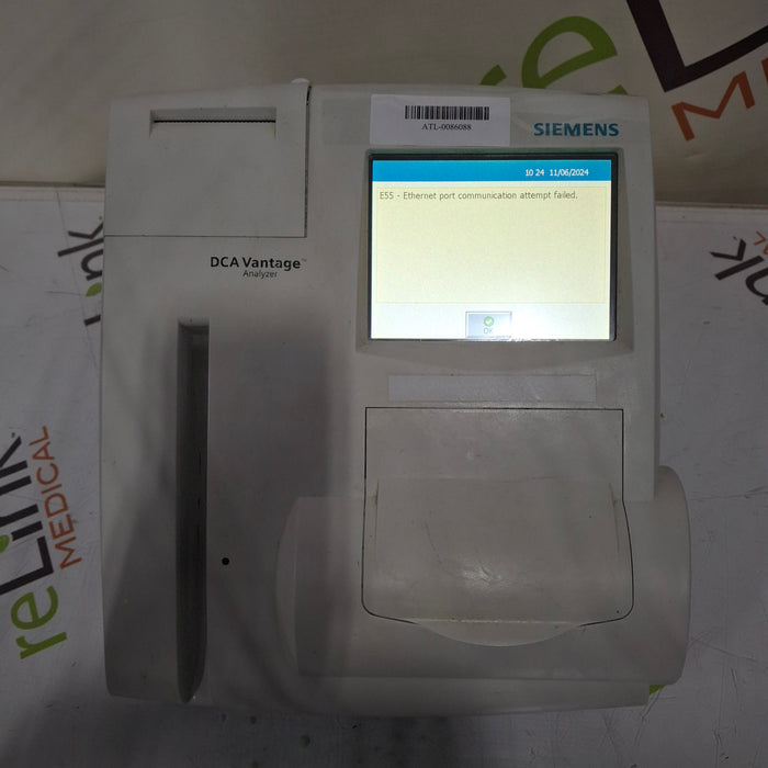Siemens Siemens DCA Vantage Analyzer Clinical Lab reLink Medical