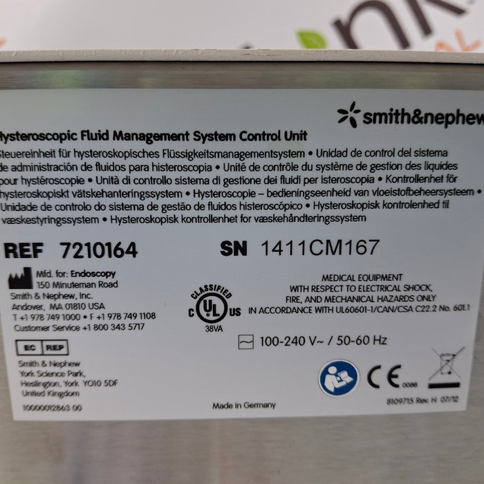 Smith & Nephew Smith & Nephew 7210164 Hysteroscopic Fluid Management System Control Unit Surgical Equipment reLink Medical