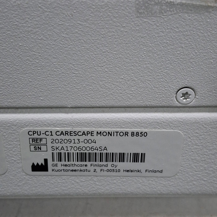 GE Healthcare Carescape B850 CPU Assy