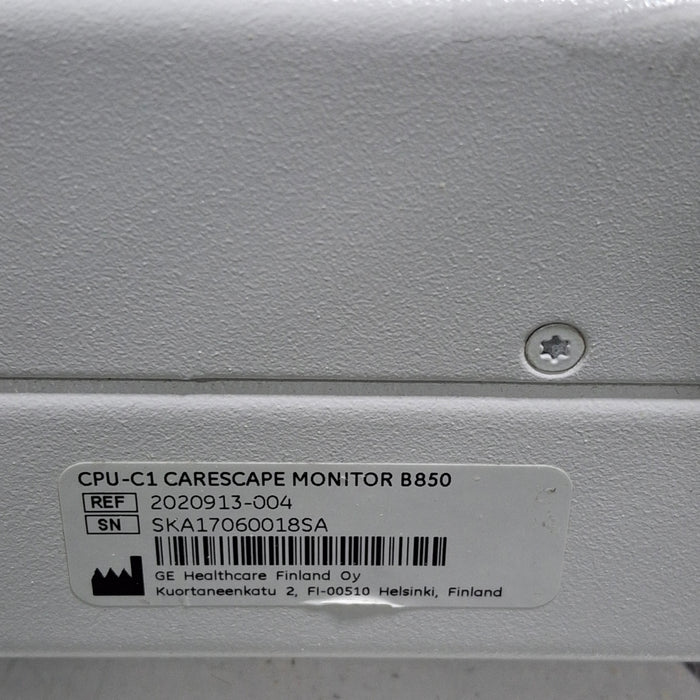 GE Healthcare Carescape B850 CPU Assy