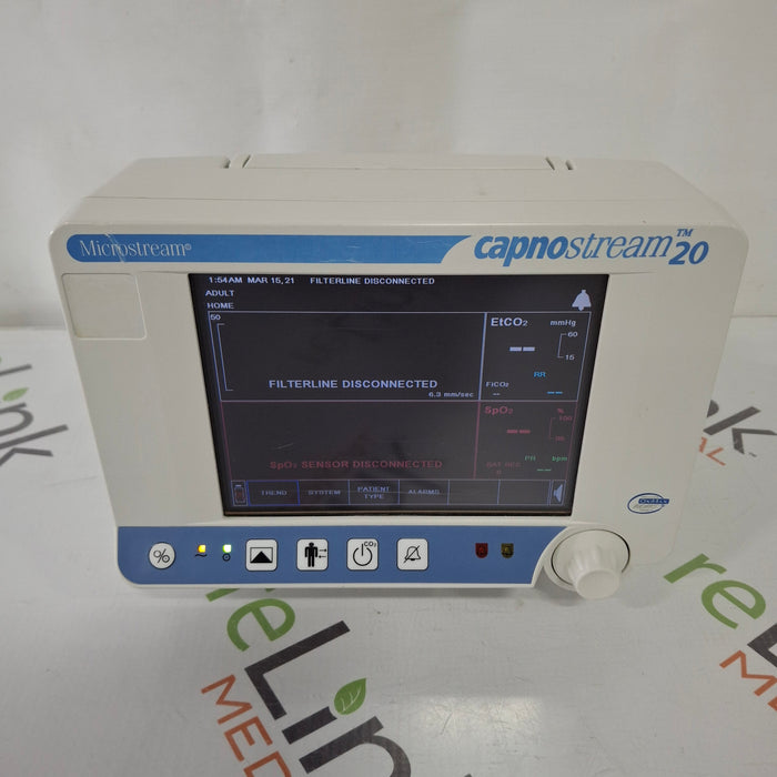 Oridion Capnostream 20 CAPNOGRAPHY MONITOR