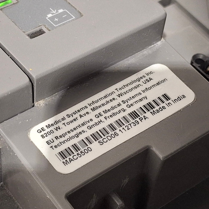 GE Healthcare MAC 5500 with CAM Module ECG System