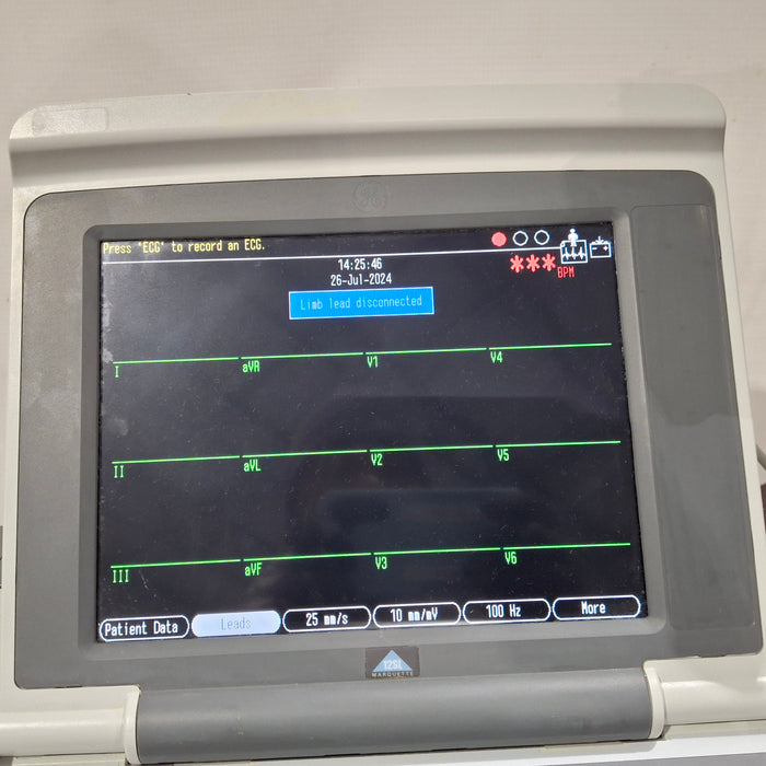 GE Healthcare MAC 5500 with CAM Module ECG System