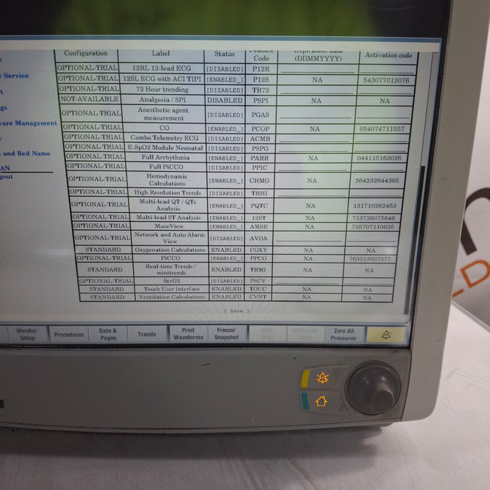 GE Healthcare Carescape B650 Patient Monitor