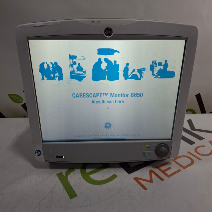 GE Healthcare Carescape B650 Patient Monitor