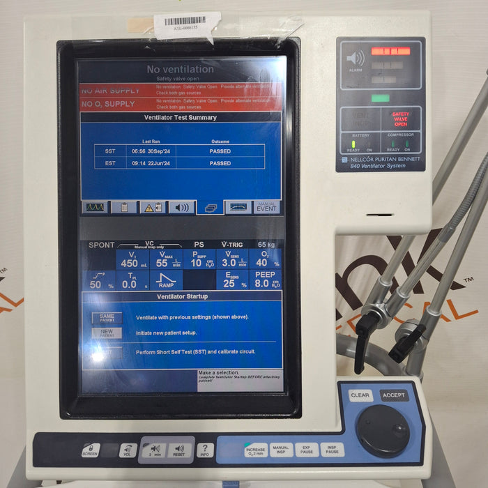 Puritan Bennett Puritan Bennett 840 Ventilator Respiratory reLink Medical