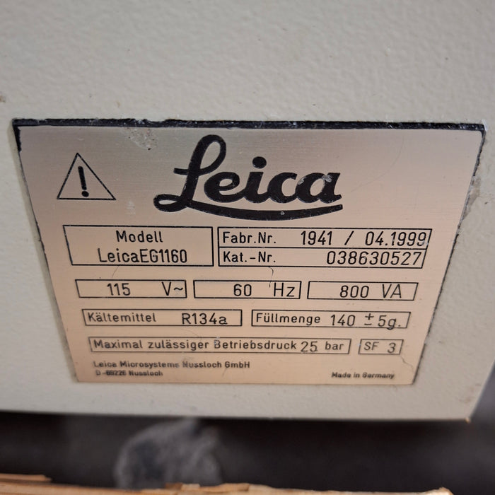 Leica EG1160 Embedding Station