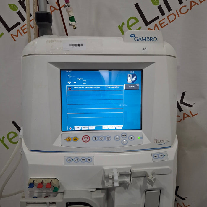 Gambro Phoenix Dialysis Machine